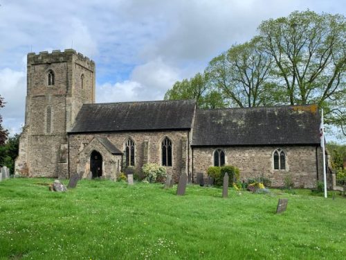 A church
